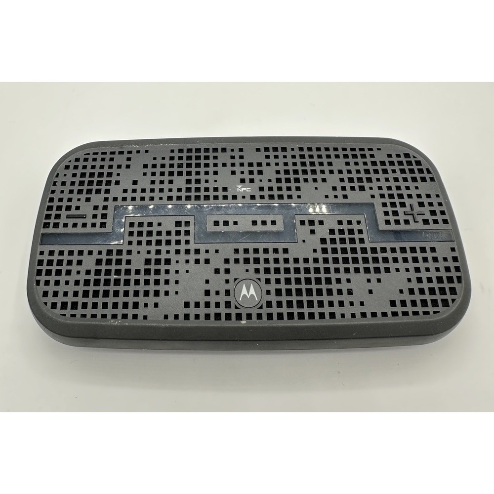 Motorola SOL Republic Deck FQ700 Bluetooth NFC Speaker Gunmetal Tested